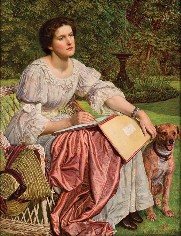 William Holman Hunt The School of Nature Germany oil painting art